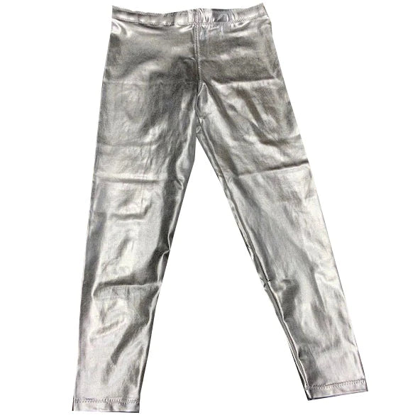 Metallic Spandex Long Tights