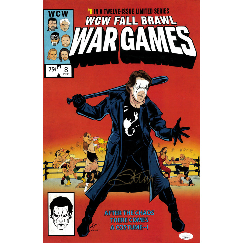 Sting War Games Hodson 11 x 17 Poster - JSA AUTOGRAPHED