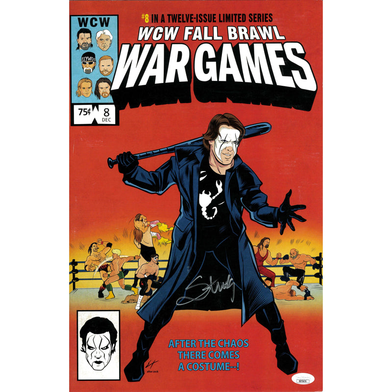 Sting War Games Hodson 11 x 17 Poster - JSA AUTOGRAPHED