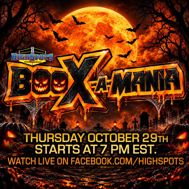 BOO-X-A-Mania 2026 - Thurs, Oct 29th