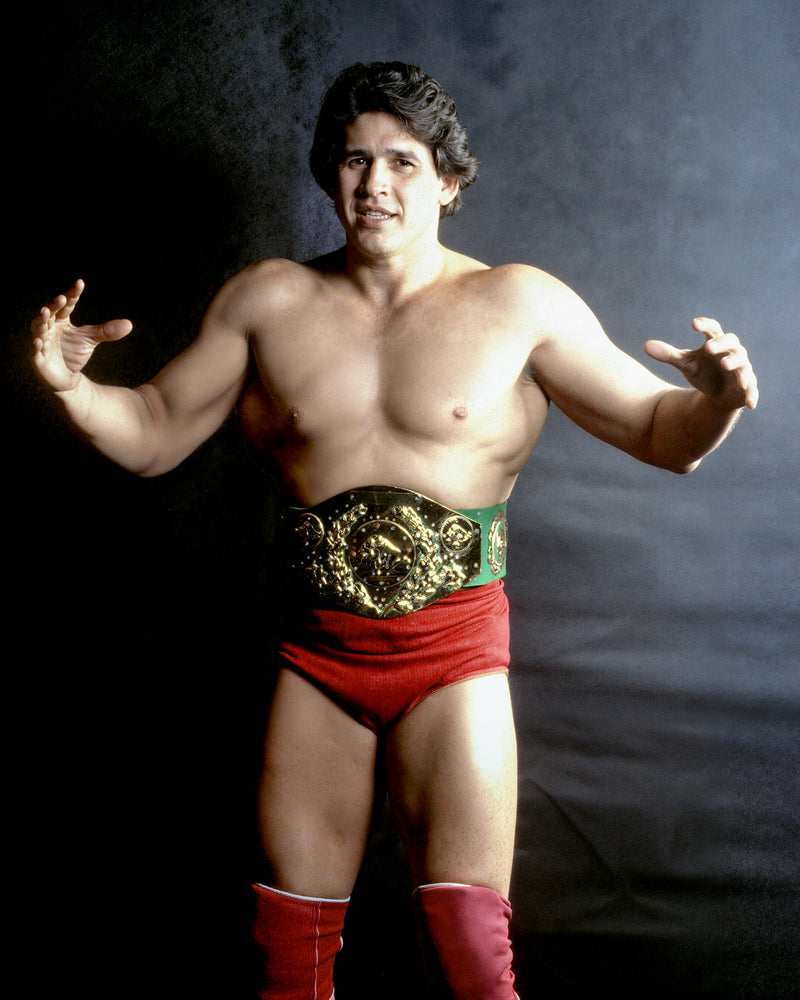 *PREORDER* - Tito Santana TS4 8x10 or 11x14 Poster (JSA) - Signed