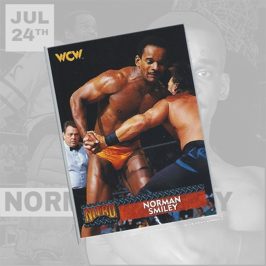 *PREORDER* - Norman Smiley WCW Trading Card w/ Case
