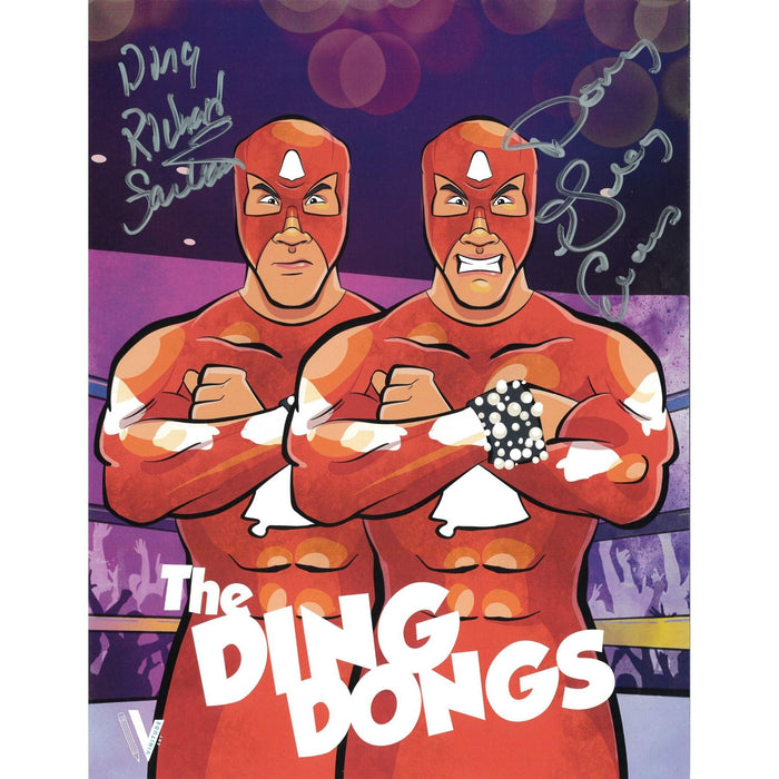 The Ding Dongs Vinay 8x10 or 11x14 - JSA Autographed