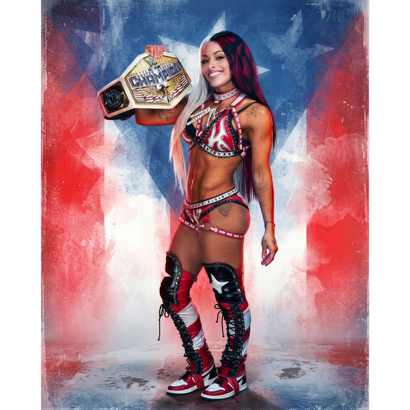 *PREORDER* - Zelina Vega ZV1 8x10 or 11x14 Poster - Signed (JSA)