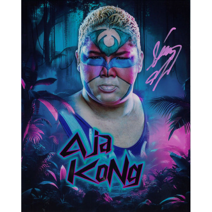 Aja Kong AsylumGFX METALLIC 8 x 10 Promo - AUTOGRAPHED