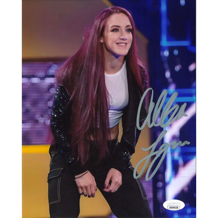 Alba Fyre Big Smile 8 x 10 Promo - JSA AUTOGRAPHED