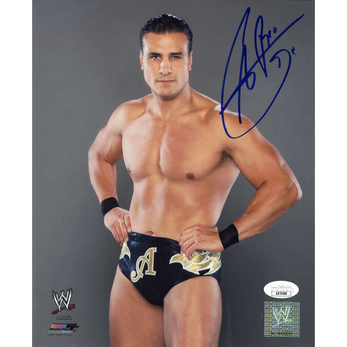 Alberto Del Rio Hands on Hips PF 8 x 10 Promo - JSA AUTOGRAPHED