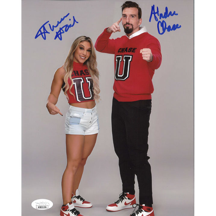 Chase U Finger Point 8 x 10 Promo - JSA DUAL AUTOGRAPHED
