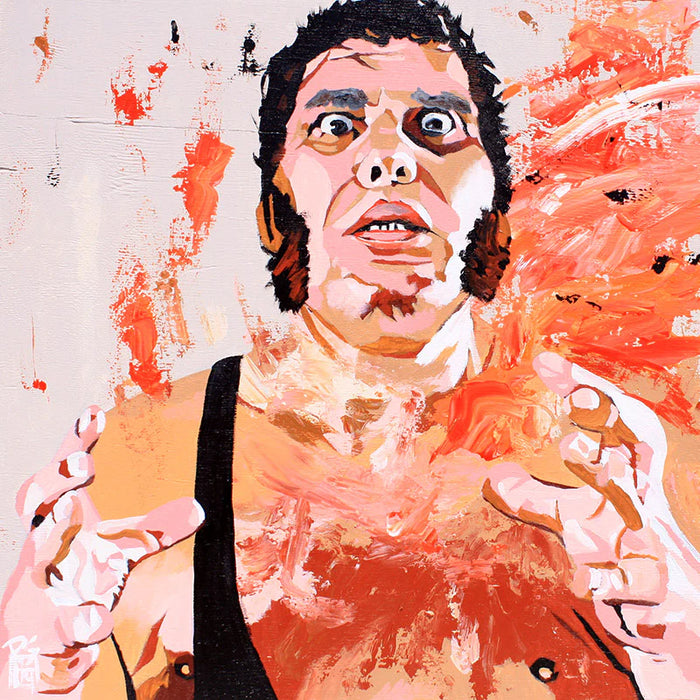 Andre the Giant: Titanic Reach 11x14 Poster