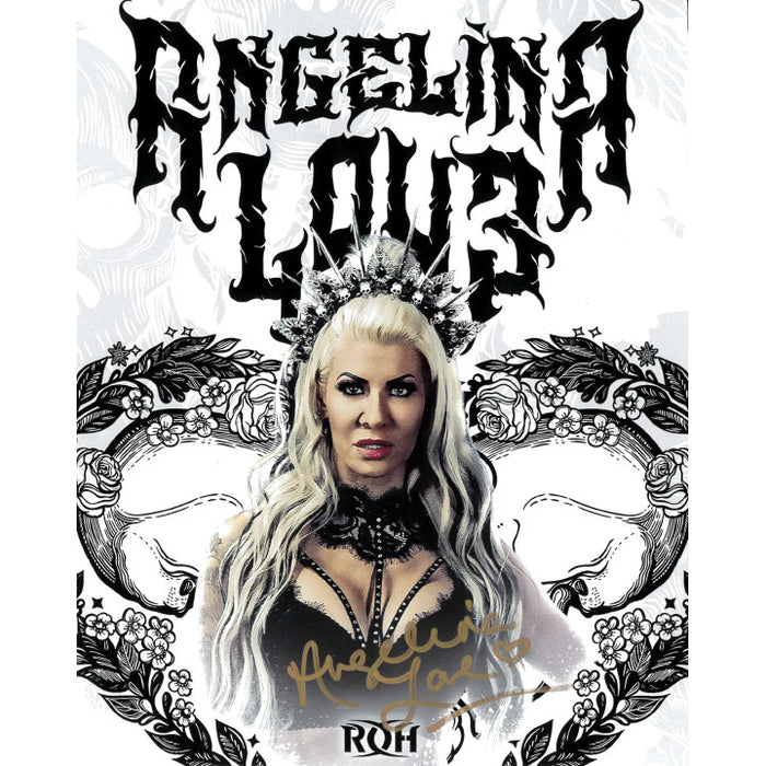 Angelina Love Queen 8 x 10 Promo - AUTOGRAPHED