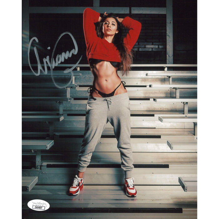 Arianna Grace Bleachers 8x10 JSA Autographed