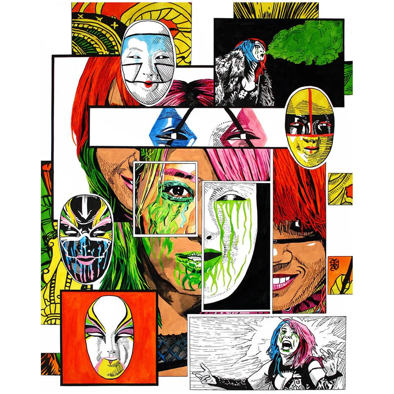Asuka: Mosaic 11x14 Poster