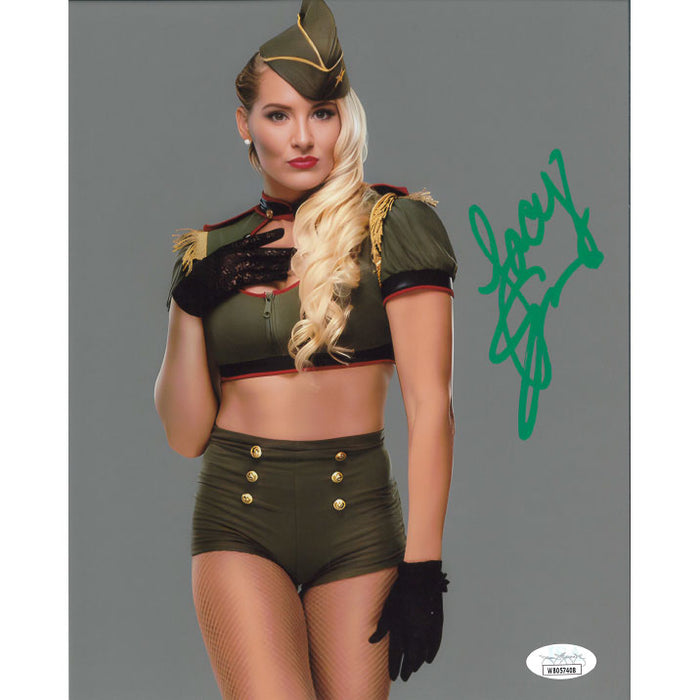Lacey Evans At Attention 8 x 10 Promo - JSA AUTOGRAPHED