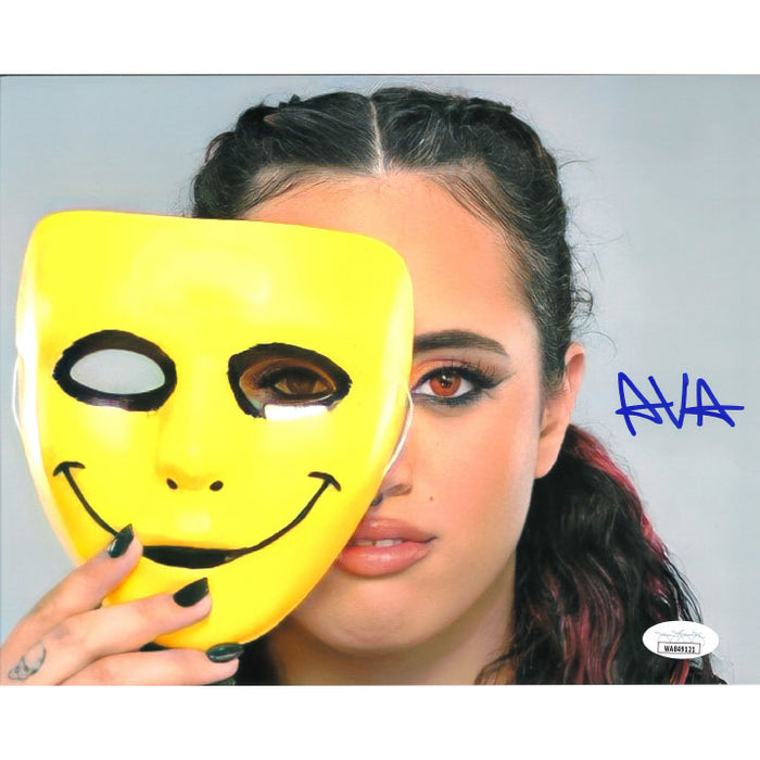 Ava Mask Off 8 x 10 Promo - JSA AUTOGRAPHED