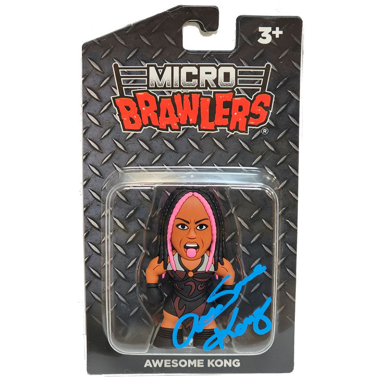 Awesome Kong Micro Brawler - AUTOGRAPHED