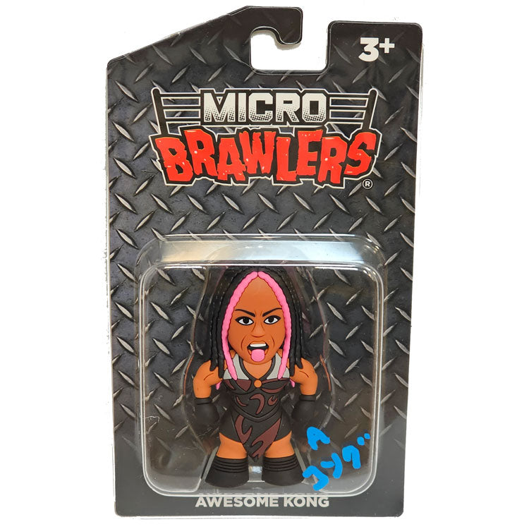 Awesome Kong Micro Brawler - AUTOGRAPHED