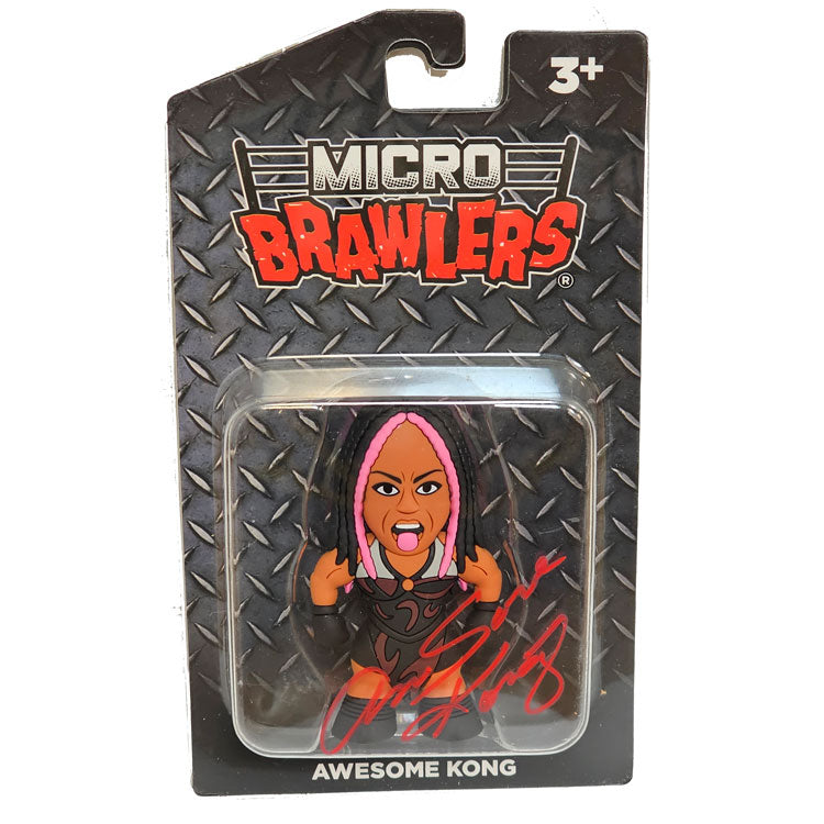 Awesome Kong Micro Brawler - AUTOGRAPHED