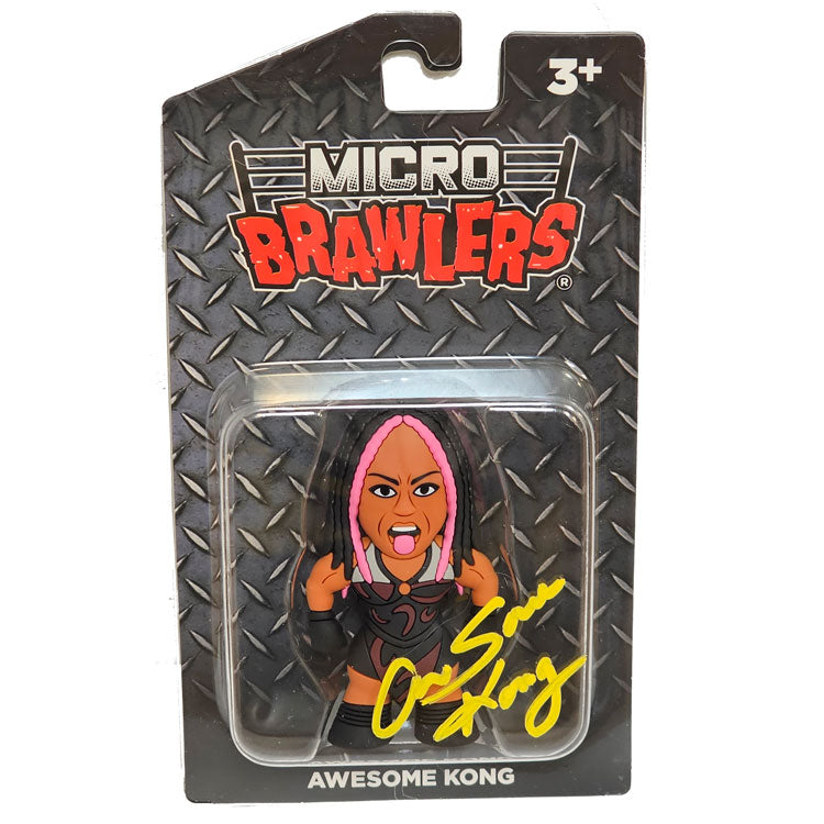 Awesome Kong Micro Brawler - AUTOGRAPHED