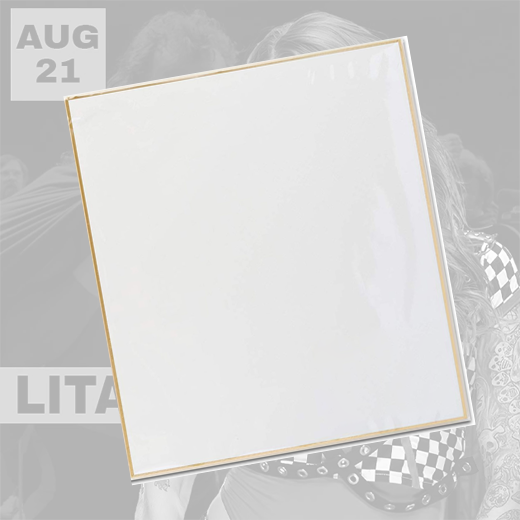 *PREORDER* - Lita Shikishi Board (JSA)