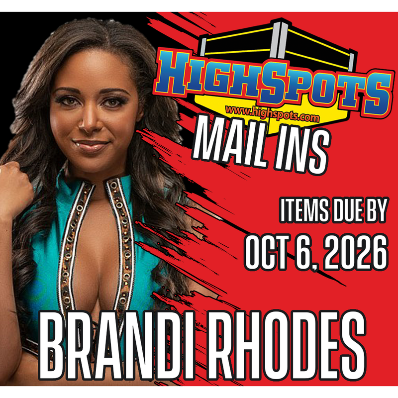 Oct 8th - Brandi Rhodes Mail Ins (JSA)