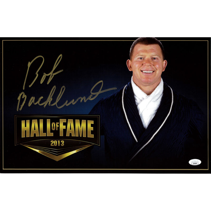 Bob Backlund Hall of Fame 11 x 17 Poster - JSA AUTOGRAPHED