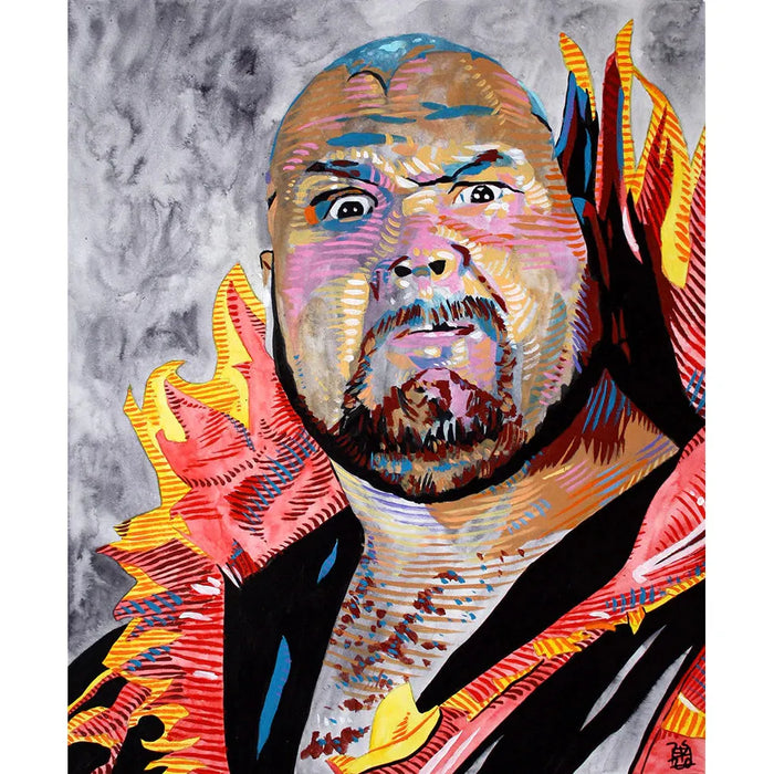 Bam Bam Bigelow: Beast From the East 11x14 Poster