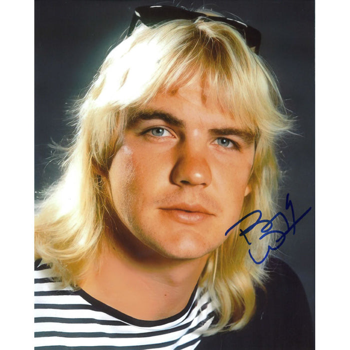 Barry Windham Sunglasses & Stripe Shirt 8 x 10 Promo - AUTOGRAPHED