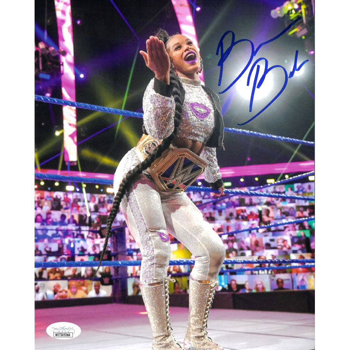 Bianca Belair Title On Apron 8 x 10 Promo - JSA AUTOGRAPHED