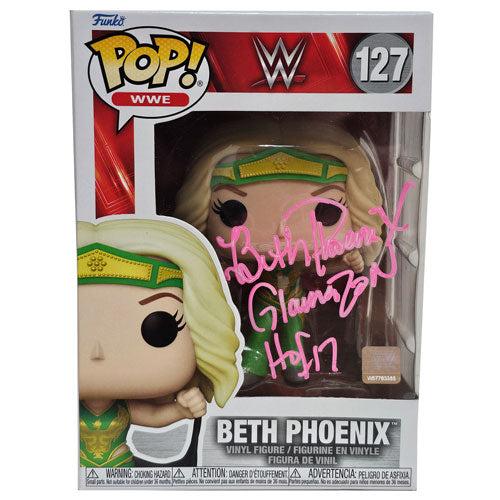 Beth Phoenix Funko Pop #127 -Autographed