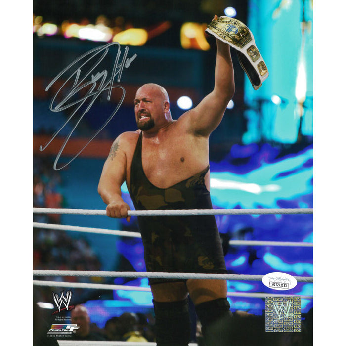 Big Show IC Title 8 x 10 Promo - JSA AUTOGRAPHED