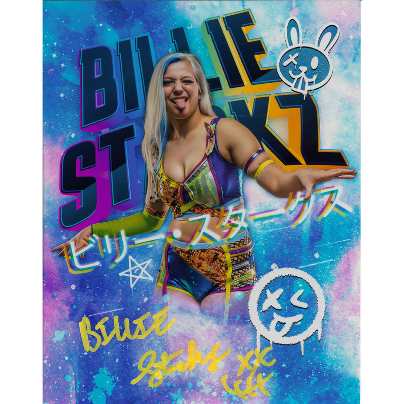 Billie Starkz AsylumGFX METALLIC 11 x 14 Poster - AUTOGRAPHED