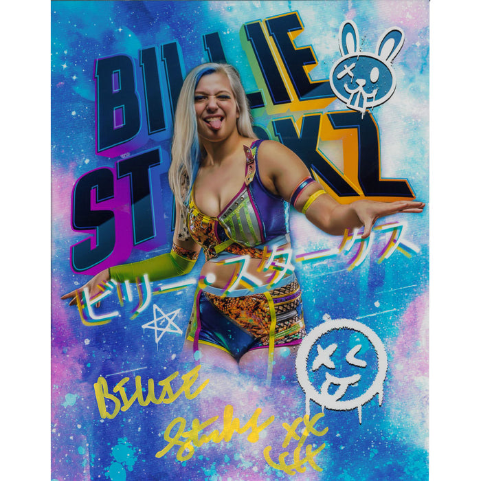 Billie Starkz AsylumGFX METALLIC 11 x 14 Poster - AUTOGRAPHED