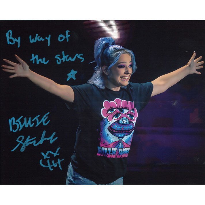 Billie Starkz Entrance 8 x 10 Promo - AUTOGRAPHED