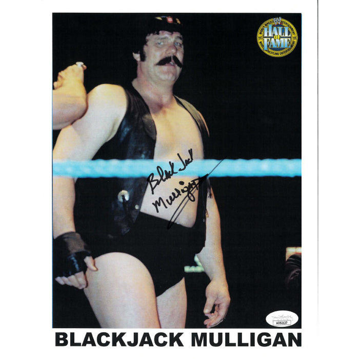 Autographed Blackjack Mulligan photo