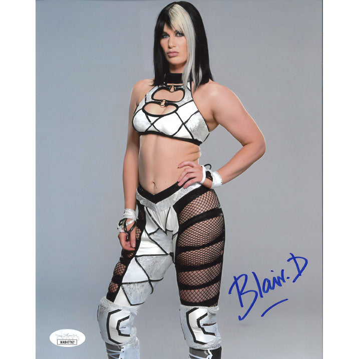 Blair Davenport White Gear 8 x 10 Promo - JSA AUTOGRAPHED