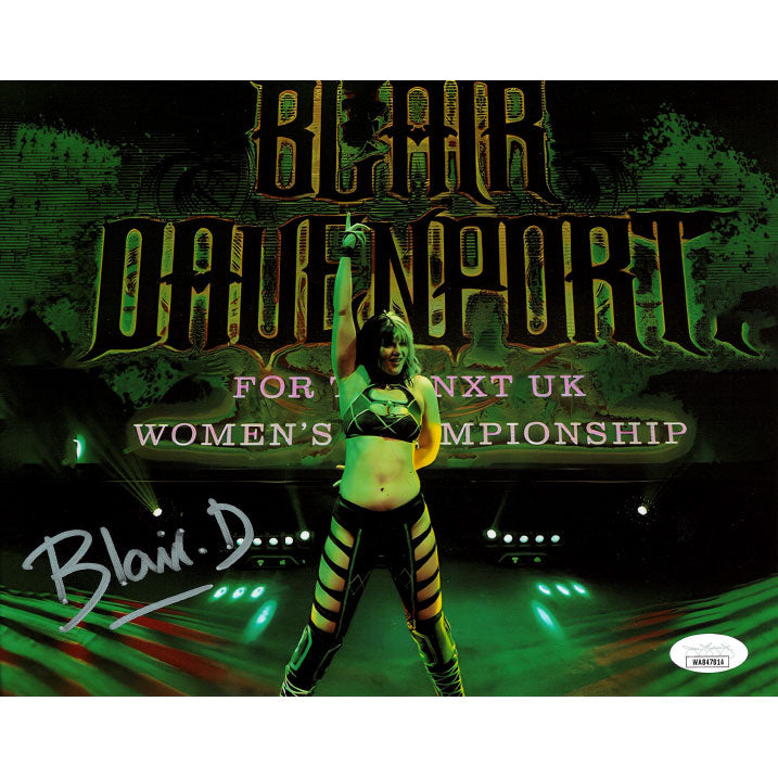 Blair Davenport Jumbotron 8 x 10 Promo - JSA AUTOGRAPHED