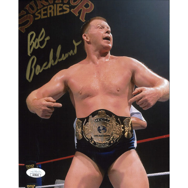 Bob Backlund Survivor Series 8 x 10 Promo - JSA AUTOGRAPHED