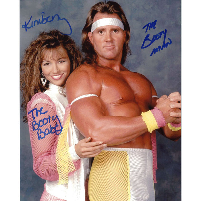 Booty Man & Booty Babe Pose 8 x 10 Promo - DUAL AUTOGRAPHED