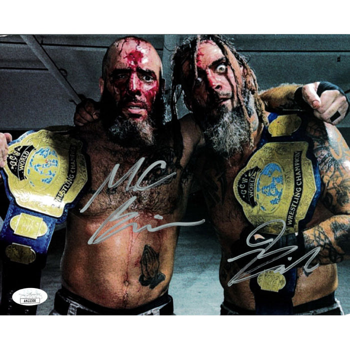 Briscoe Brothers Bloody 8 x 10 Promo - JSA DUAL AUTOGRAPHED