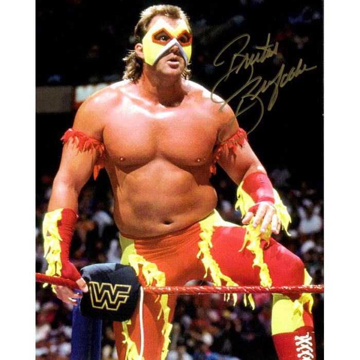 Brutus Beefcake Mask 8 x 10 Promo - AUTOGRAPHED