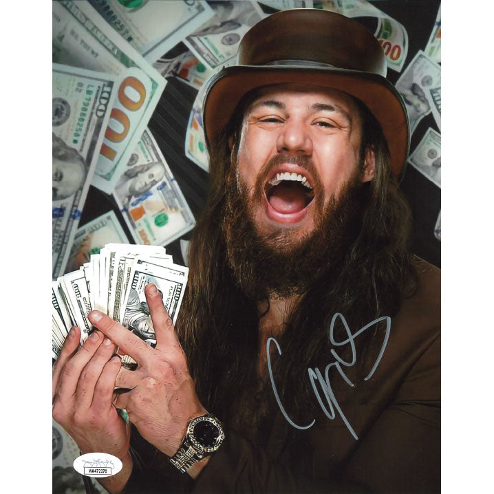 Cameron Grimes Money BG 8 x 10 Promo - JSA AUTOGRAPHED
