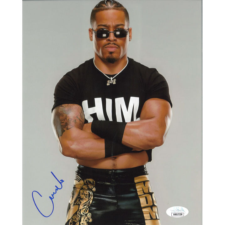 Carmelo Hayes HIM Shirt 8 x 10 Promo - JSA AUTOGRAPHED