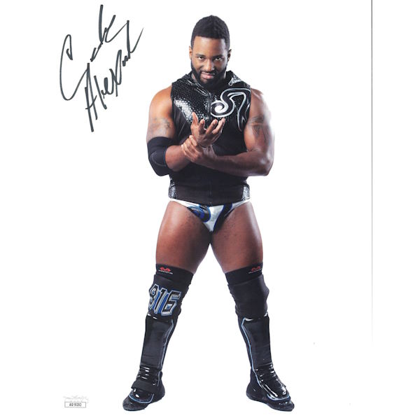 Cedric Alexander White BG 8.5 x 11 Promo - JSA AUTOGRAPHED