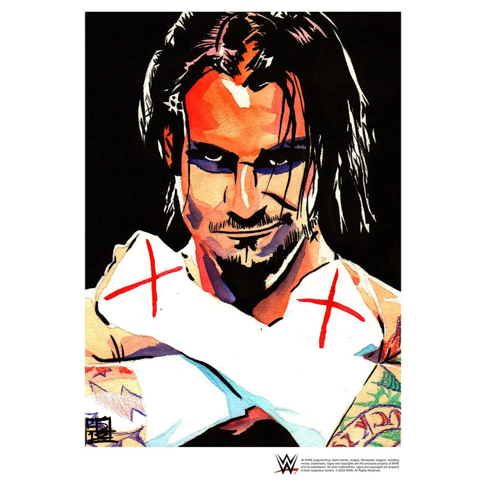 CM Punk: Straight Edge 11x14 Poster