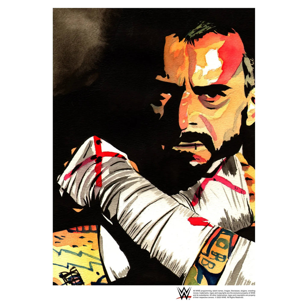 CM Punk: Best in the World 11x14 Poster — Highspots.com