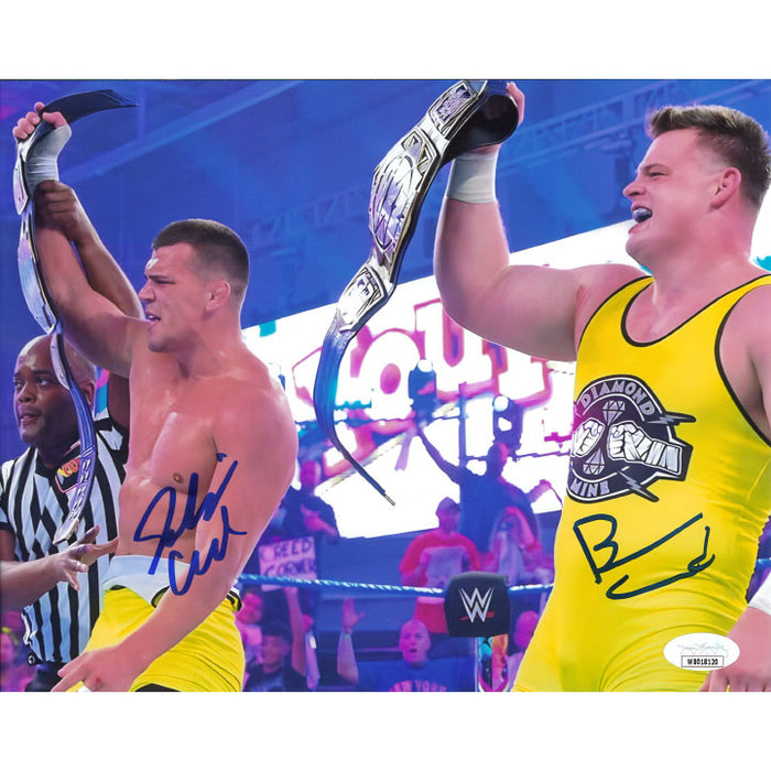 Creed Brothers Yellow Gear 8 x 10 Promo - JSA DUAL UTOGRAPHED