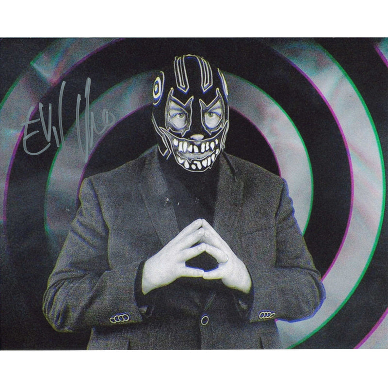Evil Uno Black & White 8 x 10 Promo - AUTOGRAPHED