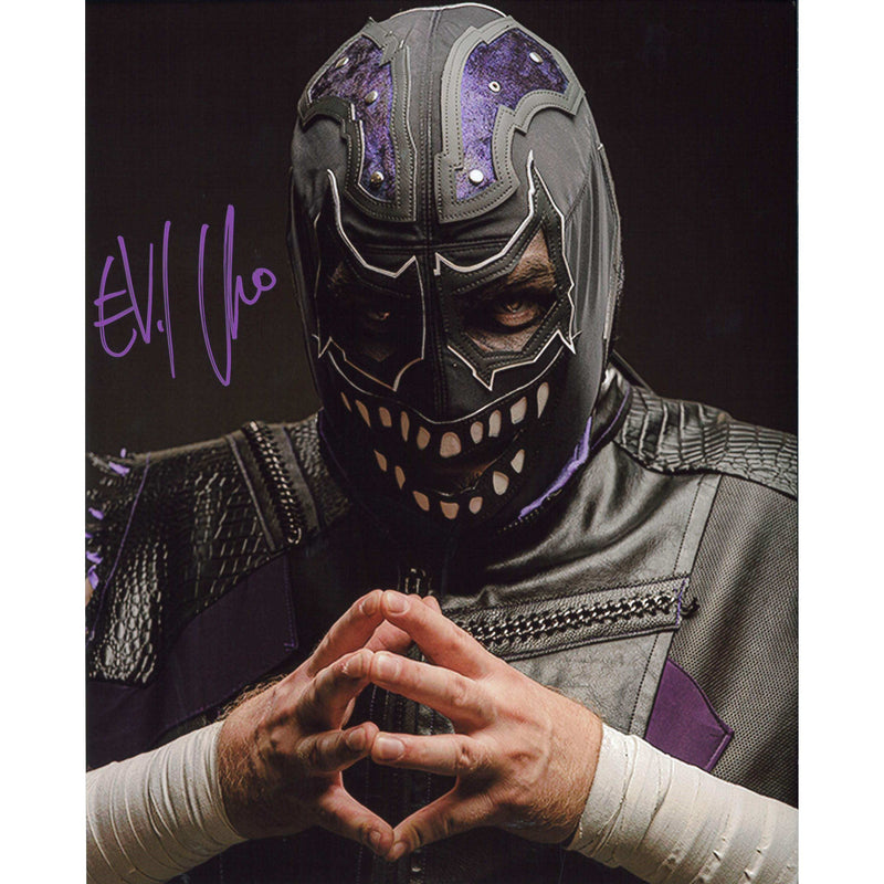 Evil Uno Pure Evil 8 x 10 Promo - AUTOGRAPHED