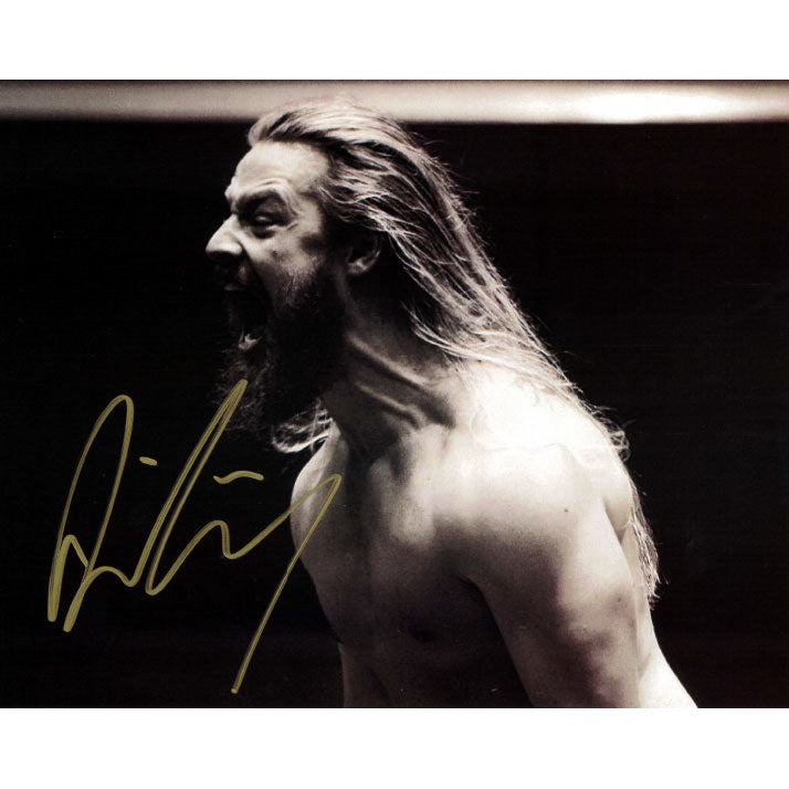 David Finlay B & W Yelling 8 x 10 Promo - AUTOGRAPHED