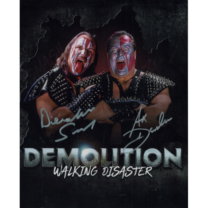 Demolition AsylumGFX METALLIC 8 x 10 Promo - DUAL AUTOGRAPHED